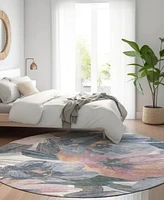 Addison Chantille Machine Washable ACN1491 8'x8' Round Area Rug