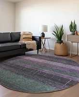 Addison Chantille Machine Washable ACN1571 8'x8' Round Area Rug