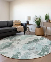 Addison Chantille Machine Washable ACN1601 8'x8' Round Area Rug