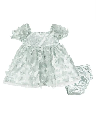Rare Editions Baby Girls 3D Butterfly Dress