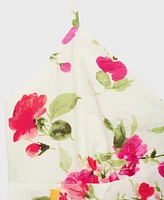 Mango Women's Floral Print Flared Dress