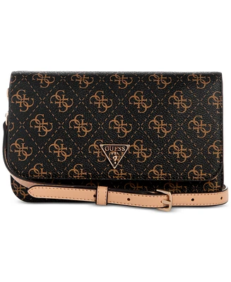 Guess Noelle Ii Logo Crossbody Flap Bag