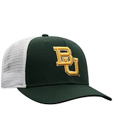 Top of the World Men's Green/White Baylor Bears Victory Baseline Adjustable Trucker Hat