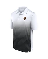 Fanatics Men's White San Francisco Giants Iconic Parameter Sublimated Polo Shirt