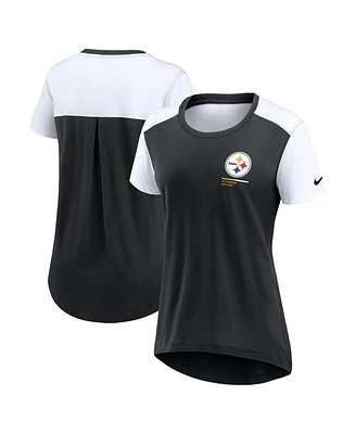 Nike Women's Black Pittsburgh Steelers Performance Fashion T-Shirt