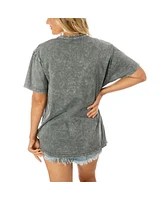Gameday Couture Women's Charcoal UConn Huskies On Point Oversized T-Shirt