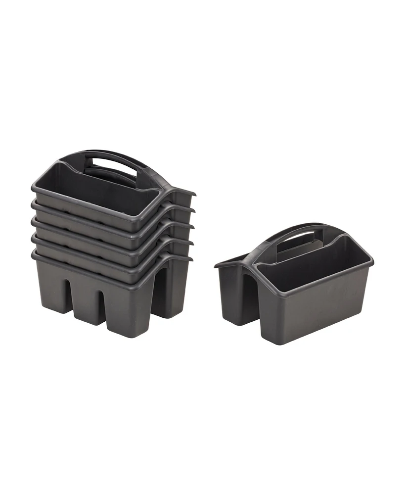 ECR4Kids 4-Compartment Small Caddy, Primary, 6-Pack