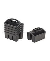 ECR4Kids 4-Compartment Small Caddy, Primary, 6-Pack