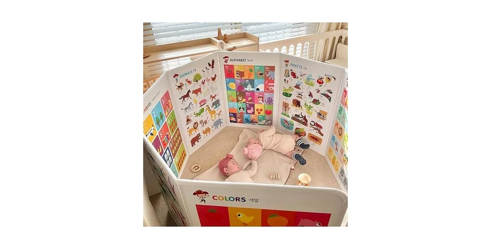 Hattung SayHouse Combo Pack Interactive Learning Set with Magnetic Alphabet, Flashcards, Talking Pen & Foldable Board – Educational Toy for Kid