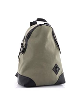 Pre-Owned Hermes Allback Backpack Bivouac Toile with Leather