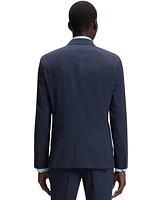 Boss by Hugo Boss Men's Micro-Patterned Stretch Slim-Fit Suit