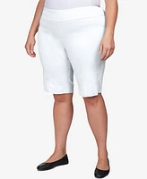 Ruby Rd. Plus Size Pull On Tech Bermuda Shorts