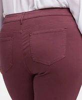 Nydj Plus Marilyn Straight Pull On Jeans
