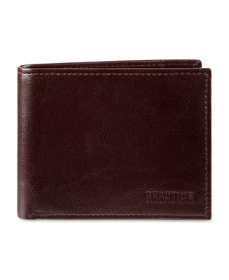Kenneth Cole Reaction Men's Rfid Extra Capacity Slim Fold Wallet