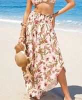 Cupshe Women's Blossom Dream Floral Cover-Up Pants