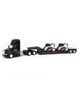 Ertl 1/64 Peterbilt 579 w/ Lowboy & 2 Bobcat S76 Skid-Steer Loaders, 2022 Ntt'Nc Show