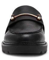 Anne Klein Women's Emme Lug Sole Loafers