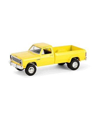 1/64 1982 Dodge Ram D350 Dually, Construction Yellow, Dually Drivers