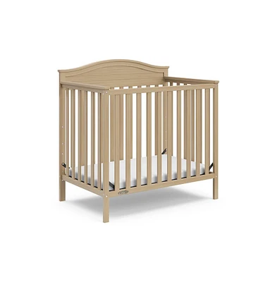 Graco Stella 4-in-1 Convertible Mini Crib with Bonus Mattress