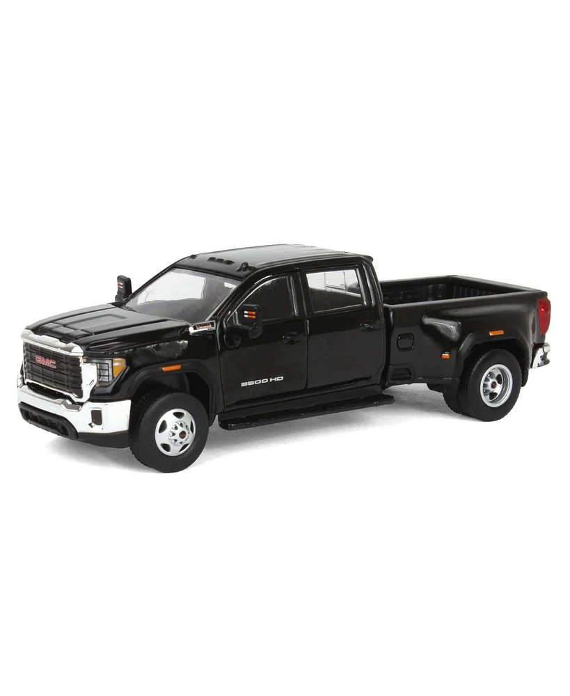 1/64 2022 Gmc Sierra 3500HD Pro Dually, Onyx Black, Diecast Exclusive