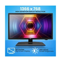 Pyle 18.5'' Eled Rv Digital Tv - Hd Flat Screen Tv with Dvd Combo (PLTLD19)