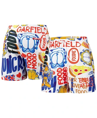 Freeze Max Men's White Garfield Foodie Shorts