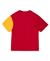 Mitchell & Ness Men's Red/Gold Houston Rockets Play by 2.0 T-Shirt