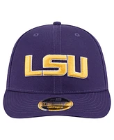 New Era Men's Purple Lsu Tigers Low Profile 9FIFTY Snapback Hat