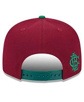 New Era Men's Cardinal/Green Chicago Cubs Strawberry Big League Chew Flavor Pack 9FIFTY Snapback Hat