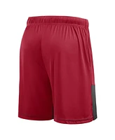 Fanatics Men's Red/Pewter Tampa Bay Buccaneers Big Tall Best of the Performance Shorts