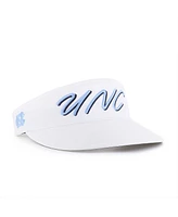 '47 Brand Men's White North Carolina Tar Heels Melbourne Brrr Adjustable Visor Hat