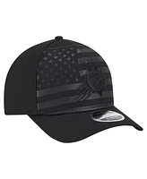 New Era Men's Black Phoenix Suns Game Day Flag A-Frame 9FORTY Adjustable Hat