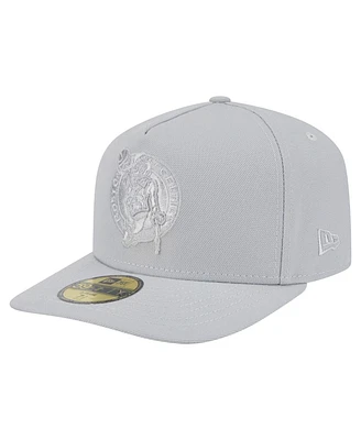 New Era Men's Boston Celtics Colorpack A-Frame Pinch Front 59FIFTY Fitted Hat