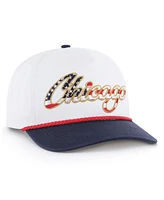 '47 Brand Men's White Chicago Bears Patriotic Overhand Hitch Adjustable Hat