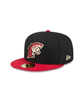 New Era Men's Black Fresno Grizzlies Theme Nights 59FIFTY Fitted Hat