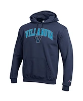 Champion Men's Navy Villanova Wildcats Arched Logo Fleece Pullover Hoodie