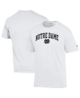 Champion Men's White Notre Dame Fighting Irish Arched Logo T-Shirt
