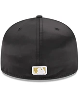 New Era Men's Black Los Angeles Dodgers 2025 59FIFTY Day Gold Leaf Fitted Hat