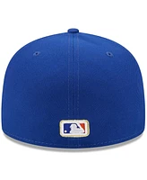 New Era Men's Royal York Mets 2025 59FIFTY Day Fitted with Pins Hat