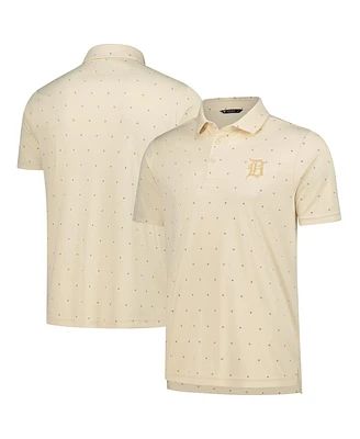 LevelWear Men's Cream Detroit Tigers Vision Polo Shirt