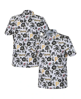 Reyn Spooner Men's White Pittsburgh Pirates Pua Performance Polo Shirt