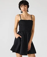 Steve Madden Women's Smocked Fit & Flare Lotty Dress