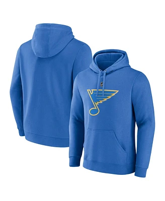 Fanatics Men's Blue St. Louis Blues Alternate Logo Fleece Pullover Hoodie