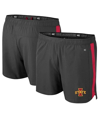 Colosseum Men's Charcoal Iowa State Cyclones Langmore Shorts