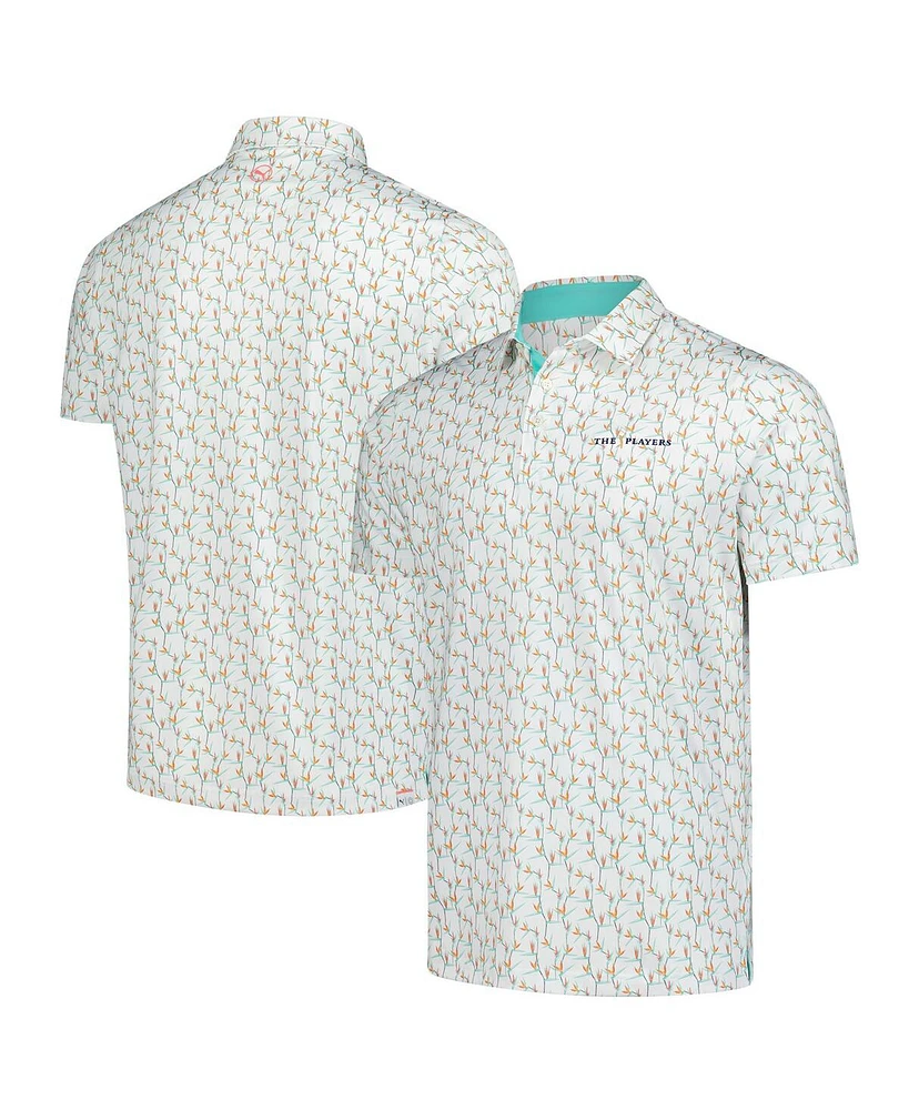 Puma Men's White the Players Mattr Paradise Polo Shirt