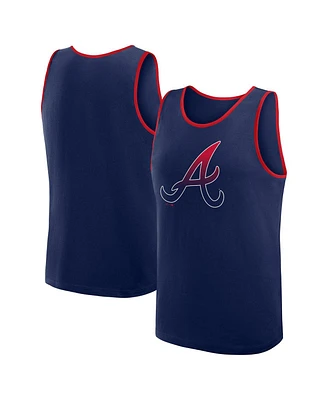 Logo Athletic Men's Navy Atlanta Braves Unmatched Success T-Shirt