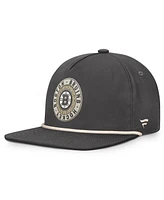 Fanatics Men's Charcoal Boston Bruins Closer Adjustable Hat