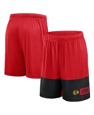 Logo Athletic Men's Red Chicago Blackhawks Best of the Shorts