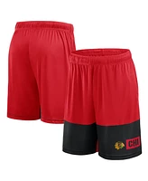 Logo Athletic Men's Red Chicago Blackhawks Best of the Shorts