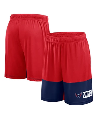 Logo Athletic Men's Red Washington Capitals Best of the Shorts